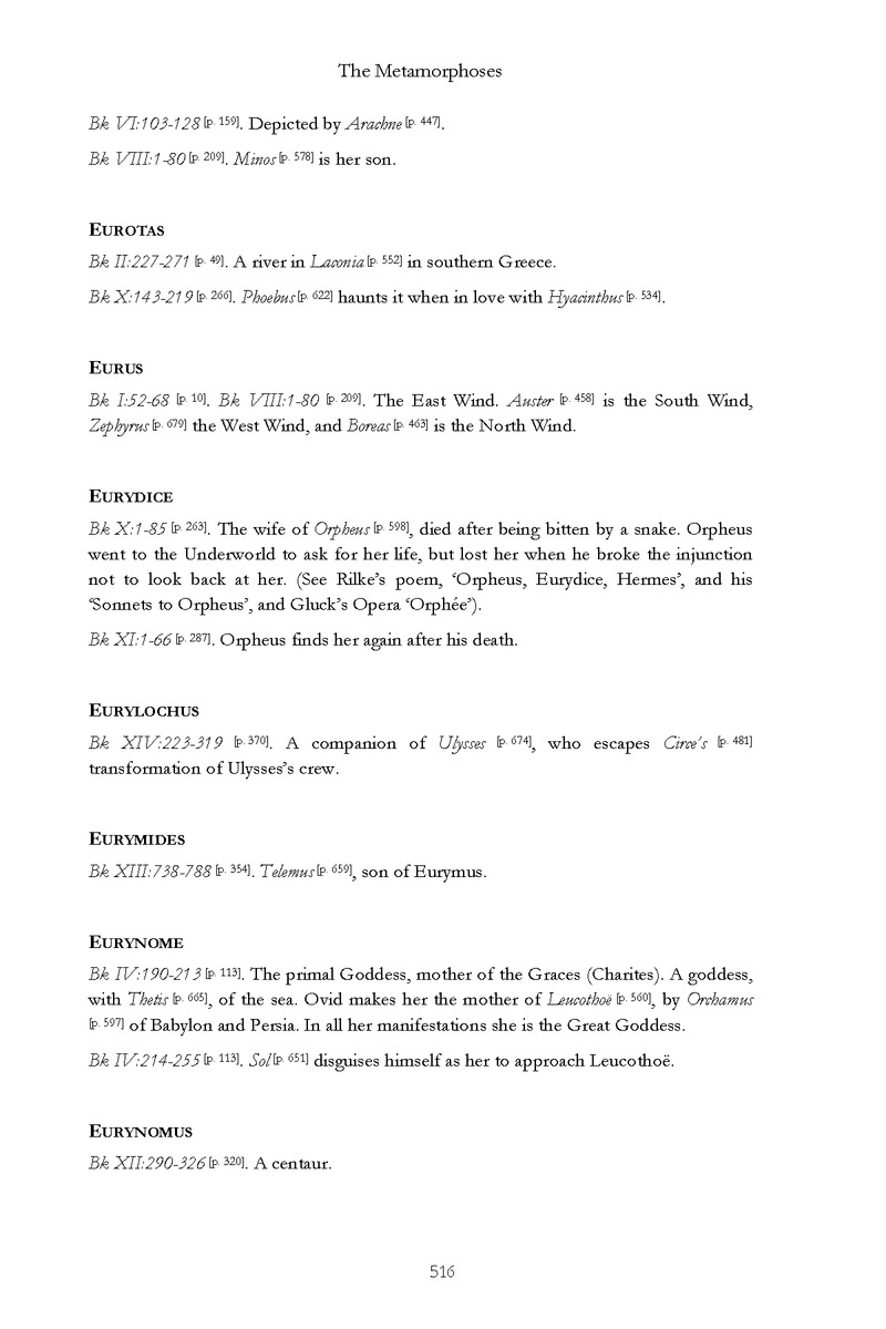 Ovid: The Metamorphoses - Page 516